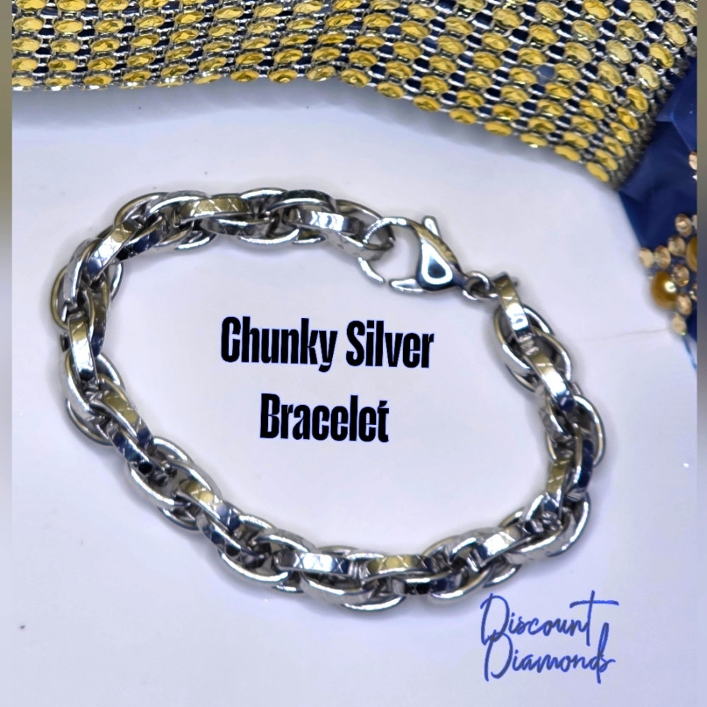 Men's Sleek Stainless Steel Bracelet
